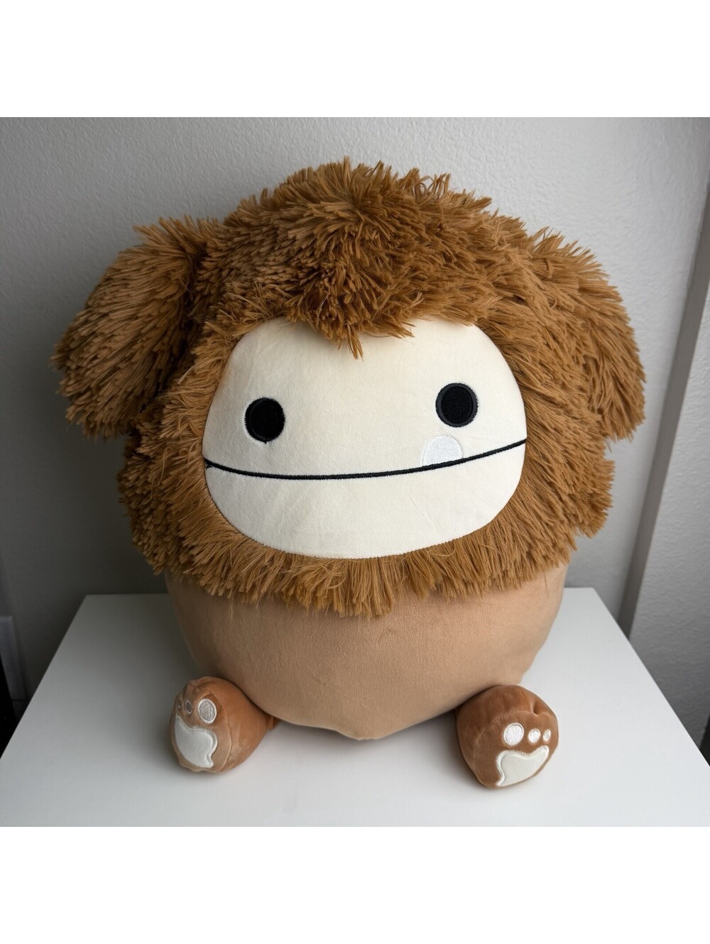 Squishmallows Benny The Bigfoot 16” Brown Plush NWT Jazwares Original #433